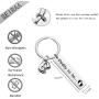 SEIRAA Pregnancy Gift New Dad Jewelry Daddy to Be Keychain Gift for New Mommy Dad Parents to be Gift