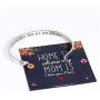 M MOOHAM Inspirational Graduation Gifts Cuff Bracelet - Engraved Inspirational Bracelet Cuff Bangle with 2021 Graduation Grad Cap, Mantra Quote Keep Going Bracelet Graduation Friendship Gifts for Her