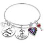 Birthday Gifts for Women Girls Bracelet, Birthday Charm Bracelets 10th 20th 30th 40th 50th 60th 70th 80th 90th Birthday Gift for Daughter, Sister, Friend, Teen Girls, Mom, Grandma