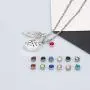 Glimkis The love between an Aunt and Niece is forever Cremation Jewelry Memorial Pendant urn necklace for ashes Glimkis The love between an Aunt and Niece is forever Cremation Jewelry Memorial Pendant urn necklace for ashes