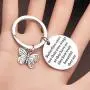 CENWA Butterfly Keychain Butterflies Cant See Their Own Wings Inspirational Butterfly Quote Keychain Graduation Gift Best Friend Encouragement Gifts CENWA Butterfly Keychain Butterflies Cant See Their Own Wings Inspirational Butterfly Quote Keychain Graduation Gift Best Friend Encouragement Gifts