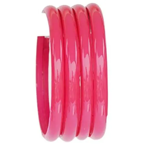 Indian Bangles Jewelry Bollywood Fashion Jewelry Plain Glass Bangles 4p Traditional Costume Matching Bracelets Bangles For Women/Girls