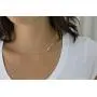 Tewiky 18k Gold/Silver Plated Simple Evil Eye Turquoise Cross Pendant Choker Necklace Simple Tiny Necklace for Women Girls