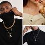 PROSTEEL Stainless Steel Yin and Yang Necklaces for Men Women Teens,Taoism Symbol,Balance Necklace, Couples Necklaces, Best Friend Necklaces for 2