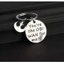TIIMG Inspired Gift Fandom Inspired Keychain Gift for Boyfriend Husband