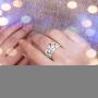 Shiny Alice Personalized Mothers Rings 9 Simulated Birthstones Rings for Mother Name Rings Mother Grandmother Gifts for Mothers Day