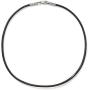 Konstantino Mens Leather Cord with Sterling Silver Clasp, 22 Inches Length Konstantino Mens Leather Cord with Sterling Silver Clasp, 22 Inches Length