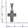 Shop LC Delivering Joy 925 Sterling Silver Flower Prayer Faith Cross Pendant Necklace Fashion Costume Promise Stylish Easter Gifts Jewelry for Women