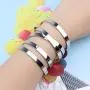 HiStock Cuff Bracelet for Women,Friendship Gifts for Women Inspirational Bracelets,Inspirational Cuff Bracelets for Women Inside Engraved,Men,Girls