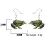 DUOWEI Cute Sitting Frog Earrings Acrylic Drop Dangle Jewelry for Women Teen Girls Kids Aesthetic Gifts DUOWEI Cute Sitting Frog Earrings Acrylic Drop Dangle Jewelry for Women Teen Girls Kids Aesthetic Gifts