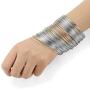 Ensoul 70pcs Flower Mixed Metal Aztec African Indian Vintage Multi Bangles Bracelets for Women