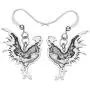 DOWAY Antique Gold Plated Chicken Rooster Earrings Dangle Drop Metal Thanksgiving Farm Jewelry for Women Girls Charm Gift DOWAY Antique Gold Plated Chicken Rooster Earrings Dangle Drop Metal Thanksgiving Farm Jewelry for Women Girls Charm Gift