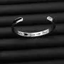 Christian Jewelry Hair Tie Bracelet Faith Over Fear Cuff Bangle Inspirational Religious Gift for Her Faith Bracelet Encouragement Gift for Women Girls