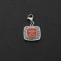 POTIY DST Gift DST Clip-on Charm Jewelry Crystal DST Sorority Sisters Gift