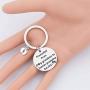 FUSTMW Grandma Grandpa Est.2021 Keychain Promoted from Dog Grandma Grandpa to Human Grandma Grandpa Gifts Grandchild Announcement Gifts