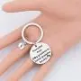 FUSTMW Grandma Grandpa Est.2021 Keychain Promoted from Dog Grandma Grandpa to Human Grandma Grandpa Gifts Grandchild Announcement Gifts