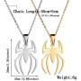 Houpotao Spiderman Pendant Necklace Set Stainless Steel Lightweight Hypoallergenic Spider Jewelry for Kids