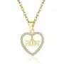 Jewenova Birth Year Number Necklace for Women 14K Gold Plating CZ Heart Pendant Necklace 1990-2010 Birthday Jewelry Jewenova Birth Year Number Necklace for Women 14K Gold Plating CZ Heart Pendant Necklace 1990-2010 Birthday Jewelry