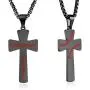 XIEXIELA Baseball Cross Pendant Necklaces, I CAN DO All Things Strength Bible Verse Stainless Steel Sport Necklace with Chain 22''+3'' XIEXIELA Baseball Cross Pendant Necklaces, I CAN DO All Things Strength Bible Verse Stainless Steel Sport Necklace with Chain 22''+3''