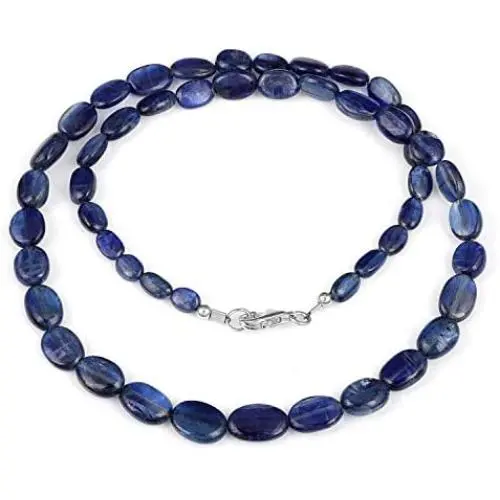 NirvanaIN Blue Kyanite Necklace Genuine kyanite gemstone Handmade jewelry Gift For Wife Girlfriend Christmas Gift NirvanaIN Blue Kyanite Necklace Genuine kyanite gemstone Handmade jewelry Gift For Wife Girlfriend Christmas Gift