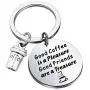 Coffee Lover Keychain Coffee Friends Gifts Barista Gifts Coffee Themed Friendship Jewelry BFF Birthday Gifts Coffee Lover Keychain Coffee Friends Gifts Barista Gifts Coffee Themed Friendship Jewelry BFF Birthday Gifts