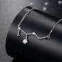 VIKI LYNN 925 Sterling Silver Created Opal Zodiac Necklace