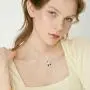 JUSTKIDSTOY Dog Necklace for Women 925 Sterling Silver Pet Puppy Pendant Necklace Cute Animal Jewelry for Birthday