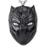 Black Panther King of Wakanda TChalla Vibranium Mask Pendant Necklace, Superheros Fan Collection Merchandise