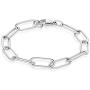 West Coast Jewelry | ELYA Stainless Steel Paperclip Bracelet 7.5''
