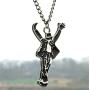 missuso Michael Jackson Pendant Pop Star Singer Chain Fashion Stainless Metal Necklace