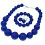 We We Chunky Pearl Necklace Large Pearl Choker Necklace for Women Wedding Jewelry Set We We Chunky Pearl Necklace Large Pearl Choker Necklace for Women Wedding Jewelry Set