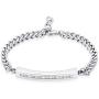 Stainless Steel Crystal Cremation Bracelet for Ashes Cube Urn Bangle Locket Memorial Jewelry Keepsake Bracelet for Ashes