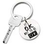 SEIRAA Mental Health Awareness Gift Its Ok Not to Be Ok Keychain Awareness Jewelry Suicide Prevention Gift
