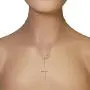 925 Sterling Silver Infinity Cross Necklace For Women - Modern Cross And Infinity Necklace - Infinity Love Cross Pendant In 3 Color Styles - Religious Jewelry with Adjustable Chain - Top Gifting Idea