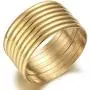 Castillna 14K Gold Plated Gold Bangle Bracelets for Women Christmas Birthday Gifts, Set of 7 Pieces Castillna 14K Gold Plated Gold Bangle Bracelets for Women Christmas Birthday Gifts, Set of 7 Pieces