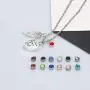 Glimkis The love between a Grandmother and Grandson is forever Cremation Memorial Ashes Pendant urn necklace Cremation Jewelry
