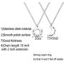 My Sun and Stars Moon of My Life Couple Necklace Game of Thrones Jewelry His & Hers Matching Pendant Necklace Lover Set