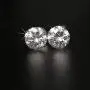 Adramata 7 Pairs 20G Cartilage Earring for Women Men Tragus Stud Earrings Shiny CZ 2-8MM
