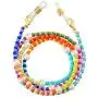 A D. ALLEN & DANMI. AD Jewelry Colorful Beads Face Mask Lanyard for Women Men Face Mask Holder Beaded Chain Mask Beaded Mask Holder Necklace Strap Eyeglass Chains Anti-Lost Mask Leash A D. ALLEN & DANMI. AD Jewelry Colorful Beads Face Mask Lanyard for Women Men Face Mask Holder Beaded Chain Mask Beaded Mask Holder Necklace Strap Eyeglass Chains Anti-Lost Mask Leash