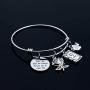 G-Ahora Tale as Old as Time Beauty and The Beast Bracelet Necklace Belle Jewelry