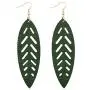 6 Pairs Ethnic Wooden Dangle Earrings Bohemian Wooden Hollow African Drop Earrings Sets Lightweight African Style Wood Teardrop Hook Earrings Retro Natural Wood Statement Earrings Jewelry