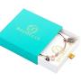 Baubelle Expandable Inspirational Stackable Charm Bracelet “Be Thankful, Brave, Happy, True, Compassionate, Strong''