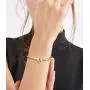 Heart Gold Initial Bracelets for Women, 14K Gold Filled Dainty Love Heart 26 Alphabet Bracelet Personalized Initial Charm Bracelets for Women Girls Jewelry Valentines Gifts