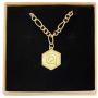 Inspirt House Gold Initial Anklet for Women Cuban Chain Ankle Bracelet for Girls Beach Foot Jewelry Gifts,Letter Ankle Bracelets for Women Teen Girls