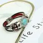 Leather Bracelets for Women Multilayer Bracelets for Women with Genuine Leather Layered Bracelets Boho/Bohemia Style Jewelry for Men and Woman Leather Bracelets for Women Multilayer Bracelets for Women with Genuine Leather Layered Bracelets Boho/Bohemia Style Jewelry for Men and Woman