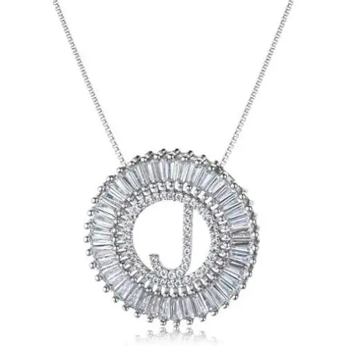 COTTVOTT A-Z Alphabet Pendant Necklaces Charms Women Initial Letter Chain Necklace 4 Colors COTTVOTT A-Z Alphabet Pendant Necklaces Charms Women Initial Letter Chain Necklace 4 Colors