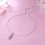 GOXO 925 Sterling Silver Good Luck Polished Celtic Knot Cross Pendant Necklace for Womens