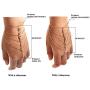 Suyi Finger Ring Bracelet Hand Harness Chain Bracelet Rhinestone Gifts for Women Girls