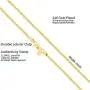 LIFETIME JEWELRY 2mm Rope Chain Necklace 24k Real Gold Plated for Women and Men LIFETIME JEWELRY 2mm Rope Chain Necklace 24k Real Gold Plated for Women and Men