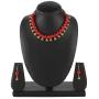 Efulgenz Boho Indian Oxidized Faux Pearl Beaded Vintage Tribal Statement Choker Necklace Earrings Jewelry Set
